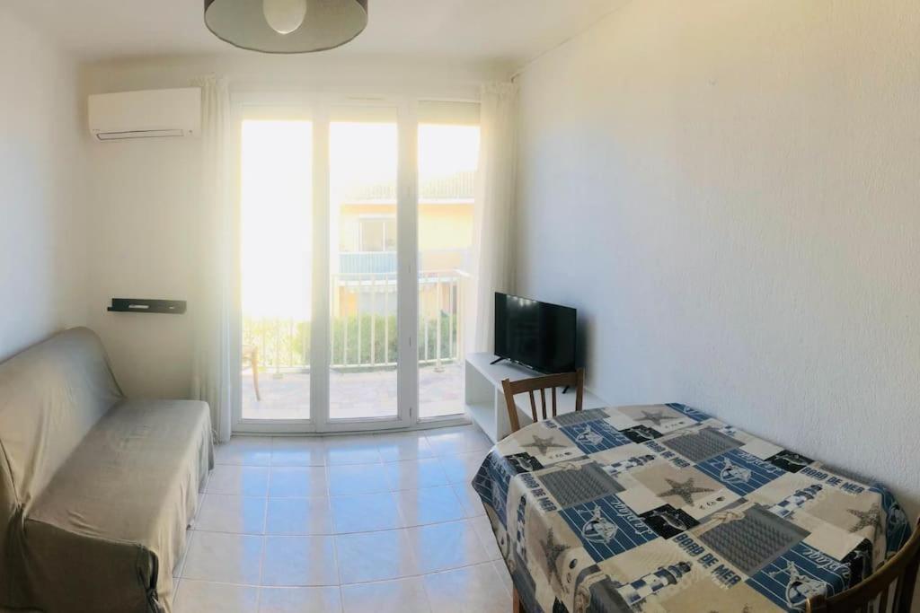 Situation Ideale F2, 2 Eme Ligne,Climatise, Plage Palavas-les-Flots Luaran gambar